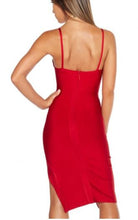 Load image into Gallery viewer, Slit Dress | Red