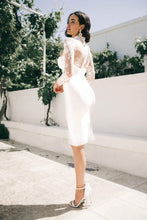 Load image into Gallery viewer, Glam Lace Dress | White